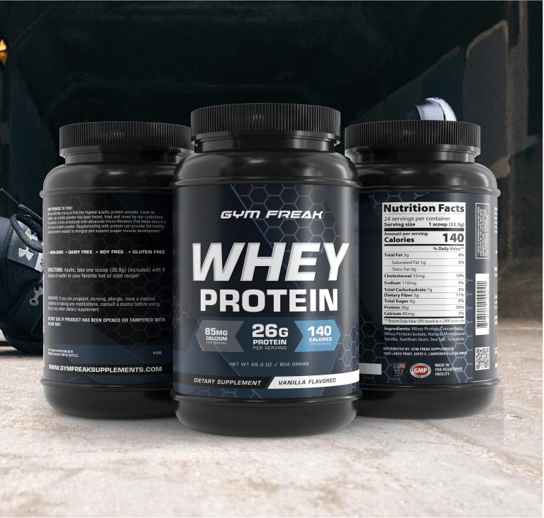 Whey Protein Powder – Chocolate & Vanilla for Muscle Growth & Recovery