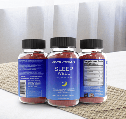 Sleep Well Gummies – Deep Sleep Support with Chamomile & 5-HTP