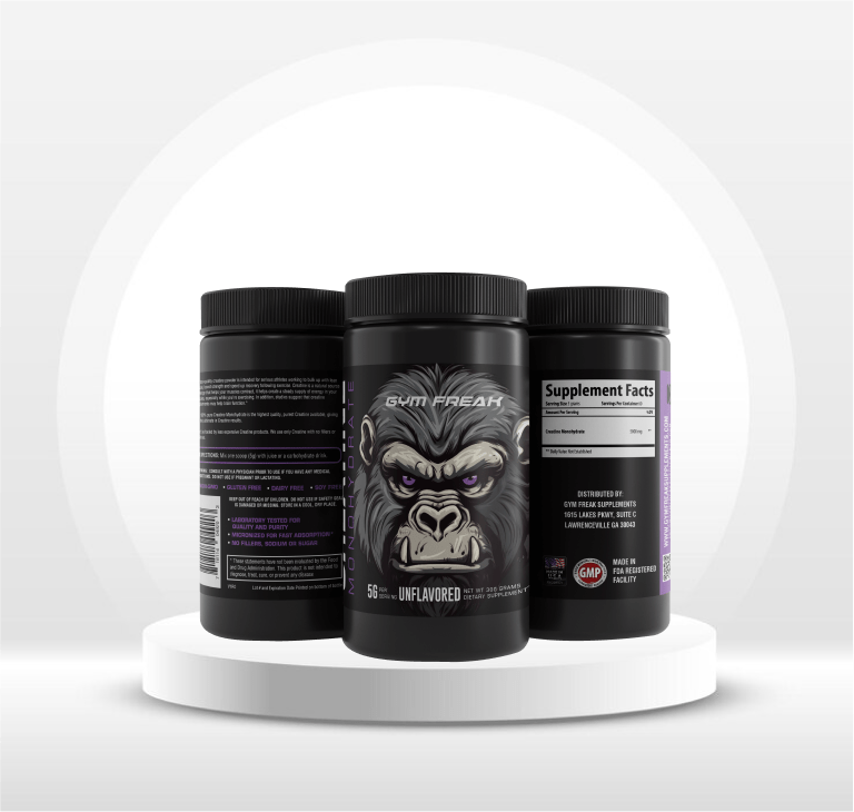 Creatine Monohydrate Powder – Muscle mass & brain health