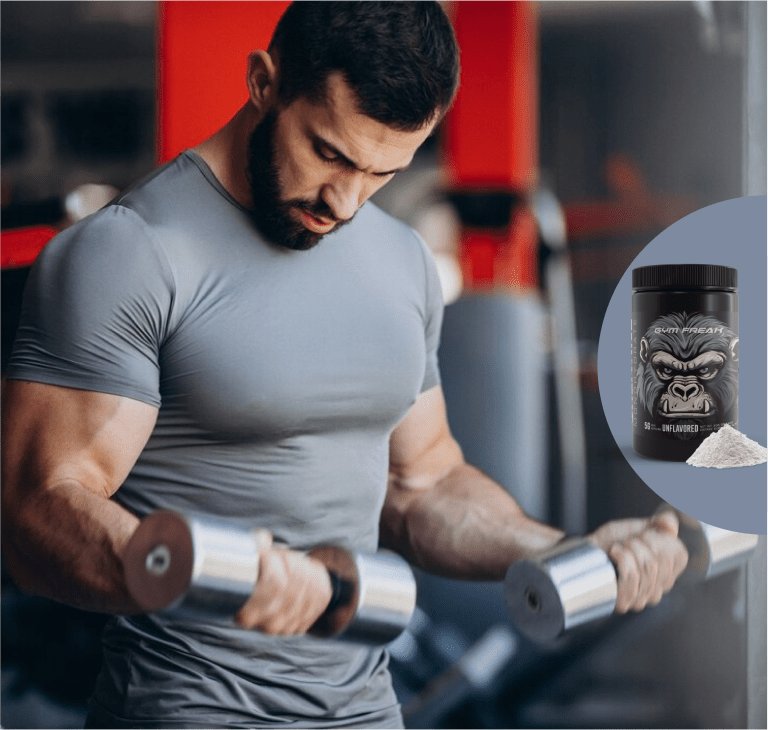 Creatine Monohydrate Powder – Muscle mass & brain health