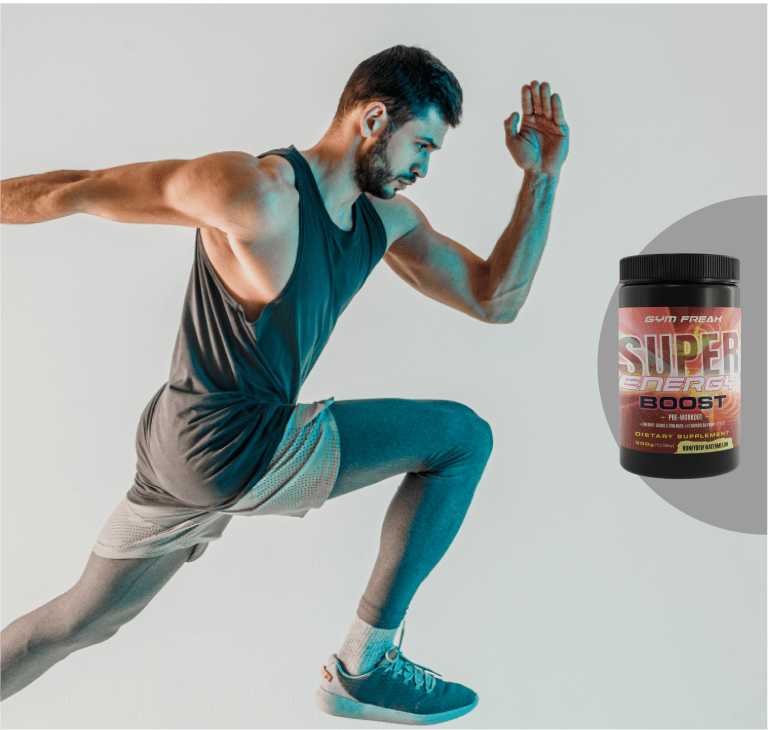 Super Energy Boost – Pre-Workout Powder with B-Vitamins & Antioxidants