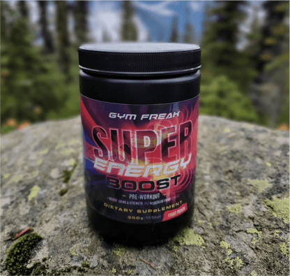 Super Energy Boost – Pre-Workout Powder with B-Vitamins & Antioxidants